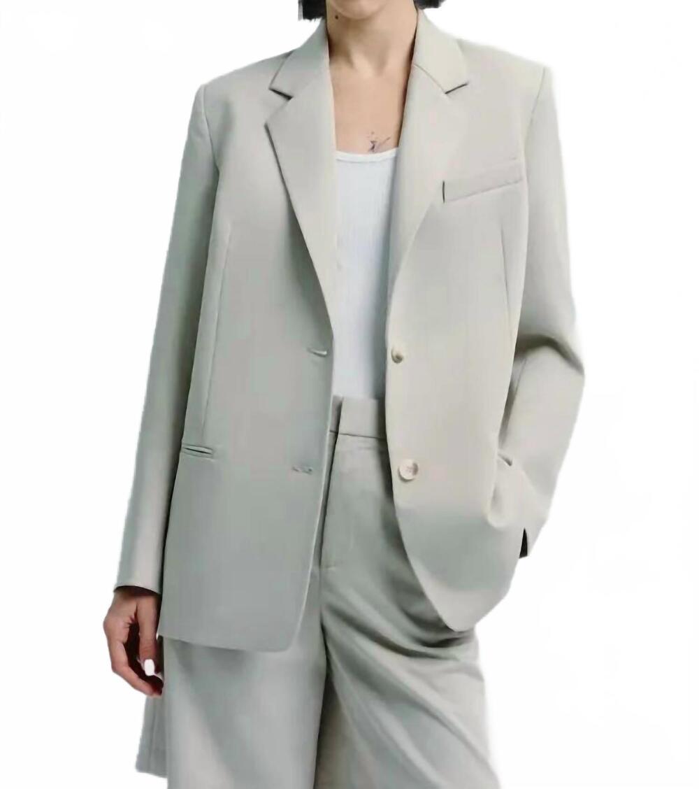 NEW RUE SOPHIE lela blazer in taupe